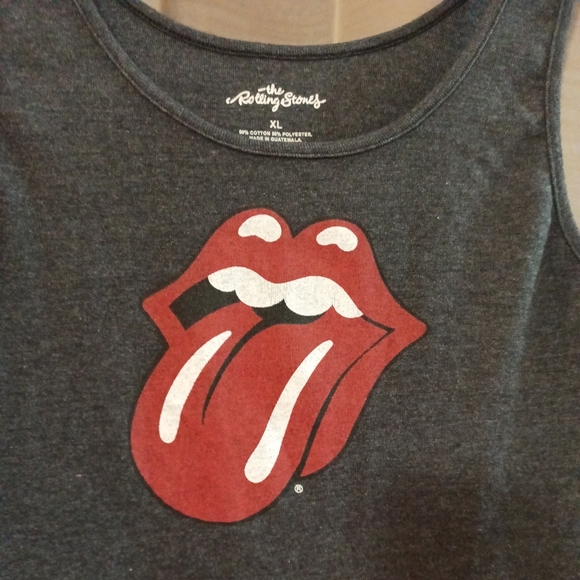 The Rolling Stones Graphic Print Crop Top XL - Picture 2 of 5
